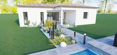 Terrain et maison à Le Garn en Gard (30) de 94 m² à vendre au prix de 302000€ - 1