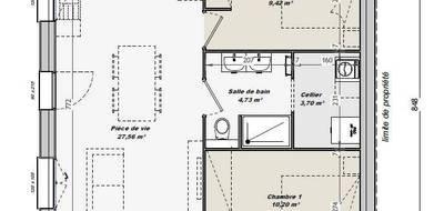 Terrain et maison à Saint-Viaud en Loire-Atlantique (44) de 55 m² à vendre au prix de 192320€ - 3