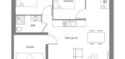 Terrain et maison à Landerneau en Finistère (29) de 60 m² à vendre au prix de 241500€ - 3