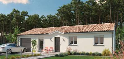Terrain et maison à Cadaujac en Gironde (33) de 90 m² à vendre au prix de 320000€ - 1