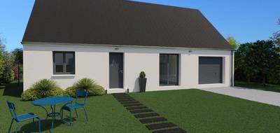 Terrain et maison à Villaines-les-Rochers en Indre-et-Loire (37) de 80 m² à vendre au prix de 199900€ - 1