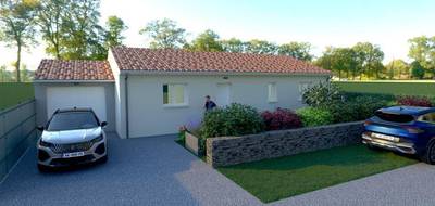 Terrain et maison à Bruguières en Haute-Garonne (31) de 83 m² à vendre au prix de 280046€ - 2