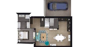 Terrain et maison à Lorient en Morbihan (56) de 84 m² à vendre au prix de 334000€ - 3