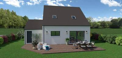 Terrain et maison à Villedômer en Indre-et-Loire (37) de 90 m² à vendre au prix de 206000€ - 2