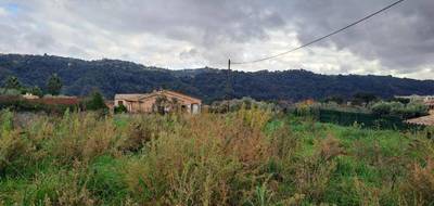 Terrain à Carros en Alpes-Maritimes (06) de 545 m² à vendre au prix de 284000€ - 2