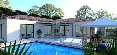Terrain et maison à Flayosc en Var (83) de 130 m² à vendre au prix de 462000€ - 1