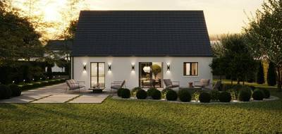 Terrain et maison à Pontoy en Moselle (57) de 73 m² à vendre au prix de 223433€ - 2