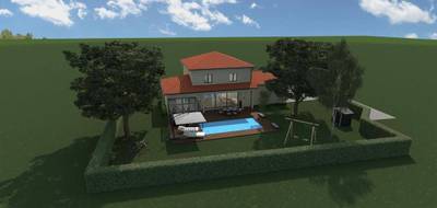 Terrain et maison à Marcy-l'Étoile en Rhône (69) de 140 m² à vendre au prix de 699321€ - 3