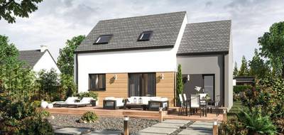 Terrain et maison à Le Faou en Finistère (29) de 102 m² à vendre au prix de 278455€ - 1