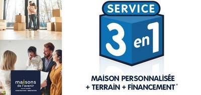 Terrain et maison à Pencran en Finistère (29) de 100 m² à vendre au prix de 315000€ - 3