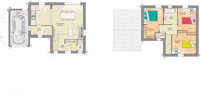 Terrain et maison à La Chapelle-Saint-Aubin en Sarthe (72) de 90 m² à vendre au prix de 329000€ - 3