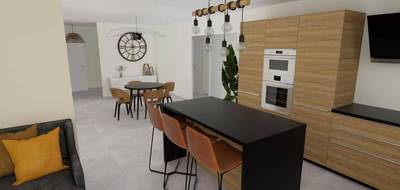 Terrain et maison à Attignat en Ain (01) de 90 m² à vendre au prix de 238000€ - 2