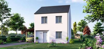 Terrain et maison à Poligné en Ille-et-Vilaine (35) de 85 m² à vendre au prix de 225792€ - 1