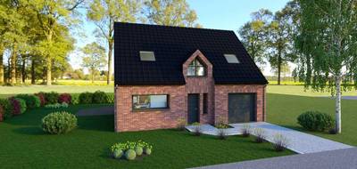 Terrain et maison à Bruille-lez-Marchiennes en Nord (59) de 90 m² à vendre au prix de 228000€ - 1