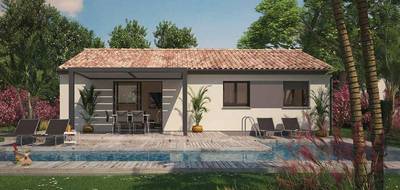 Terrain et maison à Rivière-Saas-et-Gourby en Landes (40) de 65 m² à vendre au prix de 235700€ - 1