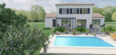 Terrain et maison à Berrias-et-Casteljau en Ardèche (07) de 95 m² à vendre au prix de 326500€ - 2