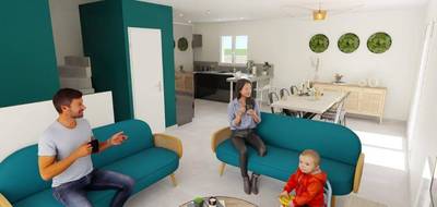 Terrain et maison à Lagorce en Ardèche (07) de 85 m² à vendre au prix de 235500€ - 3