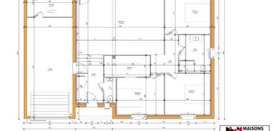 Terrain et maison à Farébersviller en Moselle (57) de 89 m² à vendre au prix de 302400€ - 4