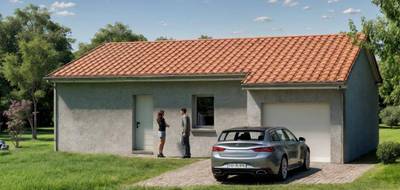 Terrain et maison à Saint-Paul-des-Landes en Cantal (15) de 75 m² à vendre au prix de 207500€ - 3