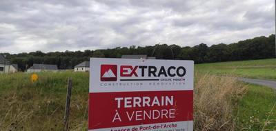 Terrain à Radepont en Eure (27) de 570 m² à vendre au prix de 48500€ - 1
