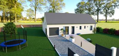 Terrain et maison à Manthelan en Indre-et-Loire (37) de 100 m² à vendre au prix de 212500€ - 1