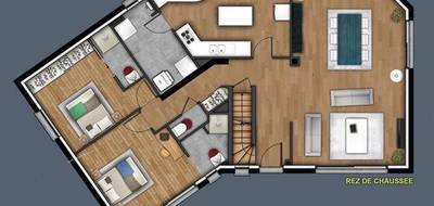 Terrain et maison à Le Vaudreuil en Eure (27) de 179 m² à vendre au prix de 432300€ - 3