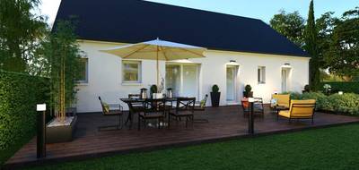 Terrain et maison à Nouzilly en Indre-et-Loire (37) de 90 m² à vendre au prix de 254300€ - 3