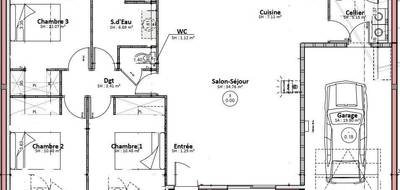 Terrain et maison à Laigné-en-Belin en Sarthe (72) de 92 m² à vendre au prix de 265000€ - 4