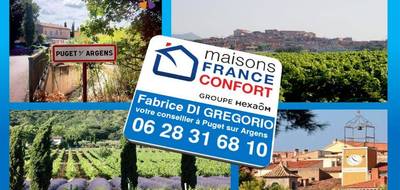 Terrain et maison à Puget-sur-Argens en Var (83) de 95 m² à vendre au prix de 459000€ - 4