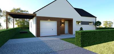 Terrain et maison à Saint-Martin-de-Fontenay en Calvados (14) de 93 m² à vendre au prix de 240000€ - 1