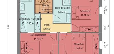 Terrain et maison à Carnoules en Var (83) de 100 m² à vendre au prix de 319000€ - 3