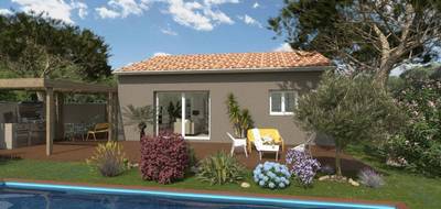 Terrain et maison à Ginestas en Aude (11) de 70 m² à vendre au prix de 193795€ - 2