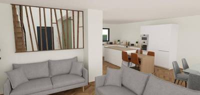 Terrain et maison à Attignat en Ain (01) de 126 m² à vendre au prix de 306000€ - 4