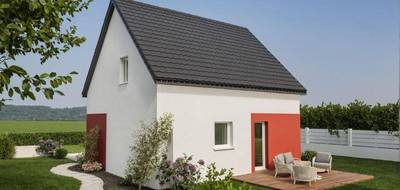 Terrain et maison à Issenheim en Haut-Rhin (68) de 89 m² à vendre au prix de 279908€ - 2