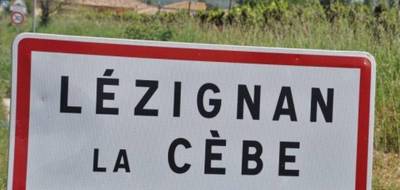 Terrain à Lézignan-la-Cèbe en Hérault (34) de 400 m² à vendre au prix de 116000€ - 1