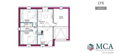 Terrain et maison à Saint-Palais-sur-Mer en Charente-Maritime (17) de 70 m² à vendre au prix de 325062€ - 4