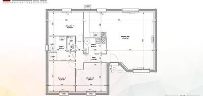 Terrain et maison à Boulleville en Eure (27) de 84 m² à vendre au prix de 275000€ - 4