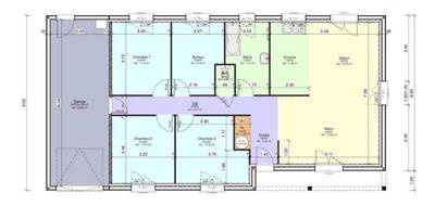 Terrain et maison à Vavincourt en Meuse (55) de 110 m² à vendre au prix de 198200€ - 4