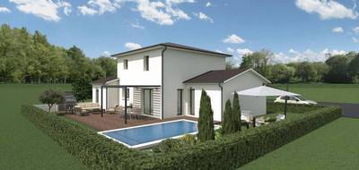 Terrain et maison à Bâgé-le-Châtel en Ain (01) de 105 m² à vendre au prix de 272500€ - 2