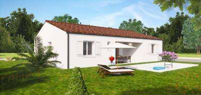 Terrain et maison à Douzat en Charente (16) de 120 m² à vendre au prix de 238800€ - 1