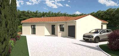 Terrain et maison à Saint-Cybranet en Dordogne (24) de 132 m² à vendre au prix de 240700€ - 1