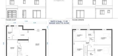 Terrain et maison à Noiseau en Val-de-Marne (94) de 126 m² à vendre au prix de 374000€ - 2