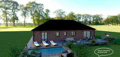 Terrain et maison à Chauny en Aisne (02) de 105 m² à vendre au prix de 280608€ - 2
