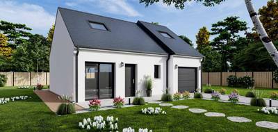 Terrain et maison à Mareil-sur-Loir en Sarthe (72) de 91 m² à vendre au prix de 220333€ - 1