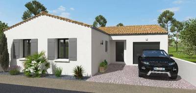 Terrain et maison à Pont-l'Abbé-d'Arnoult en Charente-Maritime (17) de 93 m² à vendre au prix de 228700€ - 1