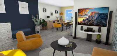 Terrain et maison à Montrevault-sur-Èvre en Maine-et-Loire (49) de 99 m² à vendre au prix de 279500€ - 3