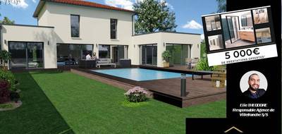 Terrain et maison à Plateau-des-Petites-Roches en Isère (38) de 147 m² à vendre au prix de 625500€ - 1