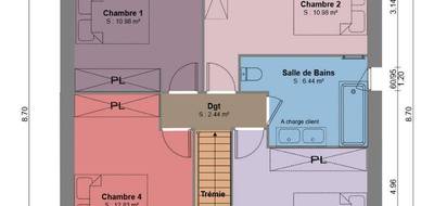 Terrain et maison à Hauteville-sur-Fier en Haute-Savoie (74) de 113 m² à vendre au prix de 389900€ - 3