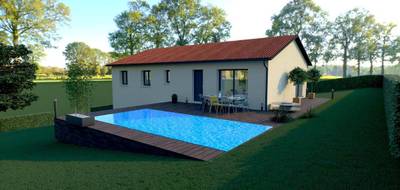 Terrain et maison à Valsonne en Rhône (69) de 110 m² à vendre au prix de 406450€ - 1