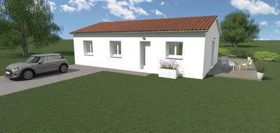 Terrain et maison à Bonson en Loire (42) de 80 m² à vendre au prix de 222000€ - 1